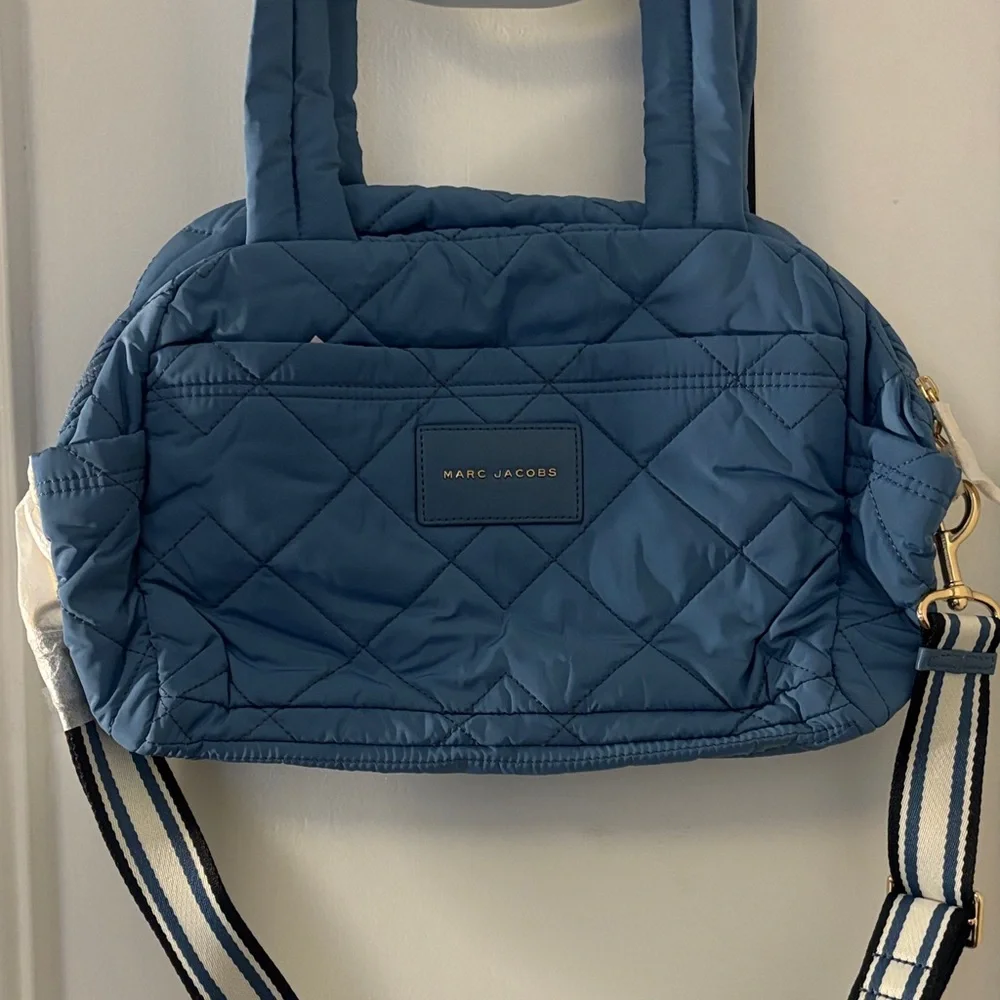 Marc Jacobs Quilted Blue Baby Bag
